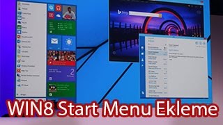 Windows 8 e Başlat Menüsü Nasıl Eklenir Videosu - Windows8 Start Menu