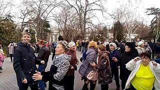 Танцы На Приморском Бульваре - Севастополь - 23.02.17 - День Защитника Отечества, День Народной Воли