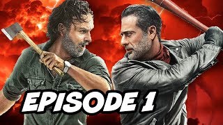 Walking Dead Season 8 Episode 1 - All Out War TOP 10 WTF and Easter Eggs