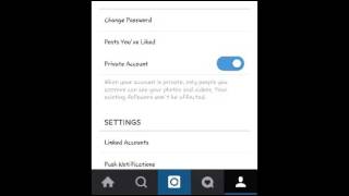 How To Make Your Instagram Account Private [Android]