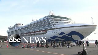 Thousands stuck on quarantined cruise ship off the coast of Japan
