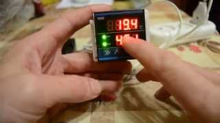 Как настроить терморегулятор для инкубатора THC-0302LA и THC-0348LA.Таганрогский живой уголок.