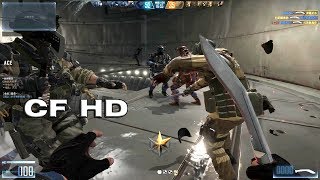CrossFire HD CFHD ( CF 2 ) 穿越火线HD - Melee Mode SPECIAL WEAPON Kukri Gameplay Submarine Map