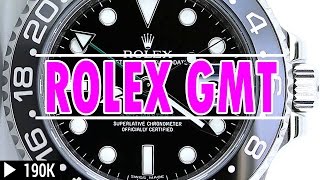 Rolex 116710 GMT-Master II Ceramic Bezel Luxury Watch Hands-On Video
