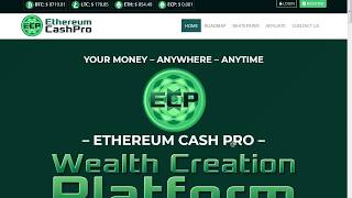 Get 10000 free ECP TOKEN upcoming new cryptocurrency ethereum cash pro airdrop