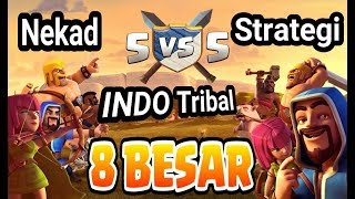 NEKAD TH 10 VS TH 11, REKAP TURNAMEN INDO TRIBAL COC INDONESIA