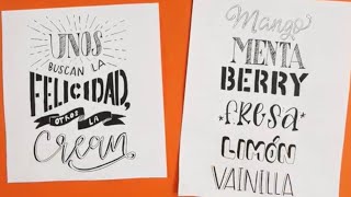 ¿Cómo hacer letras bonitas? PARTE 6! ✄ Barbs Arenas Art!