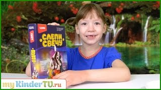 НАБОР СЛЕПИ СВЕЧУ. Где же фитиль?!? Лепим свечи своими руками из набора!