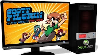 XENIA Xbox 360 Emulator - Scott Pilgrim vs. the World (2010). Ingame. OpenGL. Test #1