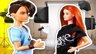 Барби Шоу Фотосессия Звезда! Мультик про Барби куклы и Кен! Игрушки для детей 150
