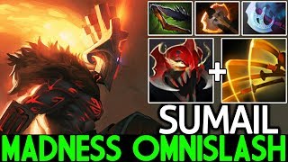 SUMAIL [Juggernaut] Madness Omnislash Unreal Damage Crazy Game 7.23 Dota 2