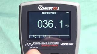MUSTOOL MDS8207 MULTIMETER & OSCILLOSCOPE MDS8207