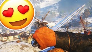 THE HEROIC COMBAT KNIFE "Deliverance II" LOOKS AMAZING!! (COD WW2 HEROIC VARIANT)