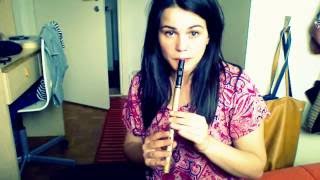 Tin whistle jigs: The hare in the corn & The frost is all over
