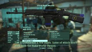 Fallout 4 Mod Spotlight | STG-60, Bumper Sword and More!