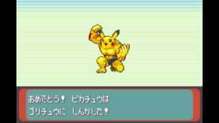 【ポケモン改造】ピカチュウが肉体美に目覚めます【アルタイル】