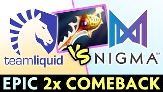 NIGMA vs LIQUID — INSANE 2x COMEBACK with RAPIER