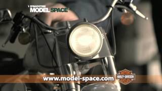 Build the Harley-Davidson Fat Boy Scale Model Kit from ModelSpace