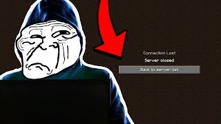 HOW MY COUSIN DELETED MY BIG MINECRAFT SERVER! (Minecraft Trolling)