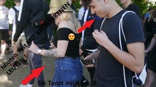 Idiotentest mit Betr*nkenen Leuten? ! SEHR WITZIG | Gianluca