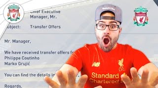 WTF NOO! CPU SOLD COUTINHO! - LIVERPOOL FIFA 17 Career Mode #04