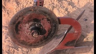 Дисковый нож для плуга. Часть 1