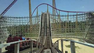Racer 75 Front Seat POV 2018 FULL HD Kings Dominion