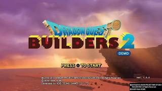 DRAGON QUEST BUILDERS 2 DEMO : Part1