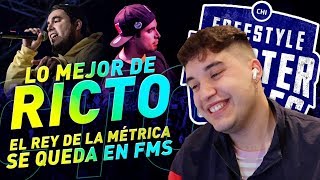 EL REY DE LA MÉTRICA VUELVE A LA LIGA - LO MEJOR DE RICTO EN FMS 2020 - ¡Homenaje!