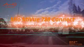 Mio MiVue 788 Connect-DashCam: FAHRTAUFNAHME-TEST am TAG |  Auto-Kamera | GPS | BlueTooth | WiFi