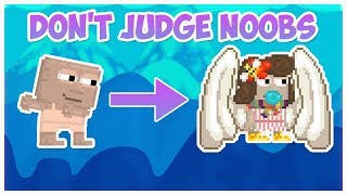 Growtopia | Don't Judge Noob(Newbie)!(FUNNY)#2