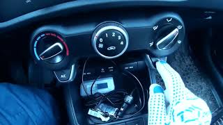 Как включить обогрев зеркал на KIA RIO