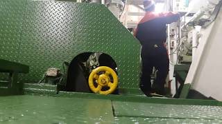 start main engine kapal tanker