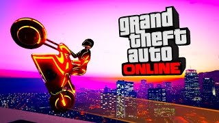 ПРОЛЕТЕЛ НАД НЕБОСКРЕБОМ В ДЕДЛАЙНЕ В GTA ONLINE!