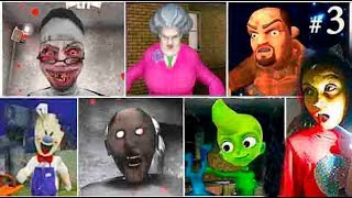 СЕКРЕТ ГРЕННИ vs МИСС ТИ vs МОРОЖЕНЩИКА vs МОНАШКА vs Scary Teacher 3D Miss T Делаю Концовку Против