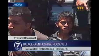 Sicarios son llevados a Torres de Tribunales