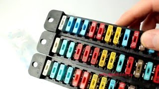 Блок предохранителей нового образца - под ЕВРО предохранители на авто ВАЗ 2101-2106 (41.3722) АВАР