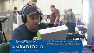 Ham Radio 2.0: Episode 89 - Unboxing the QYT KT7900D Quad-Band Mini-Mobile Radio