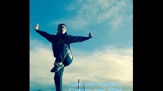 Kungfu stance - Jin Ji Du Li - Golden Rooster Stance 金鸡独立 - Master Yan Xin.