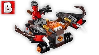 Lego Nexo Knights Glob Lobber Set  | Unbox Build Time Lapse Review