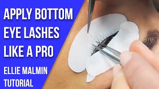 Bottom Eyelash Extensions