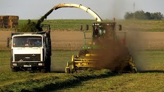 [Заготовка кормов] John Deere 7480, БЕЛАРУС 1221, 952, МАЗ 5551, ПАЛЕССЕ УЭС 2-250 и др.