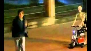 Skeleton on motorcycle Prank!!!