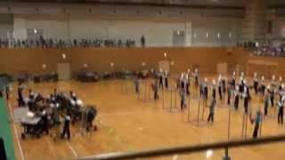 IPUマーチングバンド部　マーチングバンド岡山県大会2012