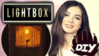 AFINKA DIY: Подарок ? своими руками | LIGHT BOX Paper-cut