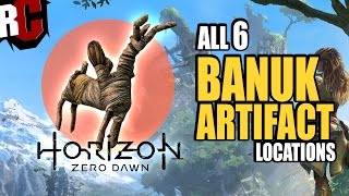 Horizon Zero Dawn - All Banuk Figure Collectible Locations (All Banuk Figures found Trophy Guide)
