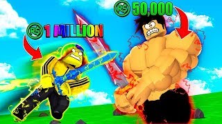 I had a 1 MILLION ROBUX Battle with my Big Brother.. (Roblox)