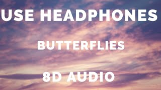 Butterflies - Gabbie Hanna ( 8D AUDIO )