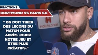 REACTIONS : BORUSSIA DORTMUND vs PARIS SAINT-GERMAIN