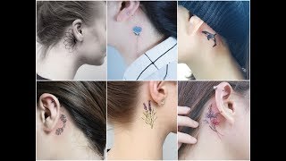 50+ Beautiful Small Tattoo Design Behind The Ear